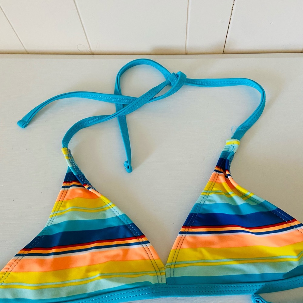 Turquoise 3 Piece Bikini- Waist 26”